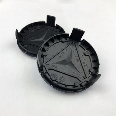 75Mm roue centre hub Caps Cap couverture Pour Mercedes Benz A1714000025 Pour les autocollants de la carrosserie