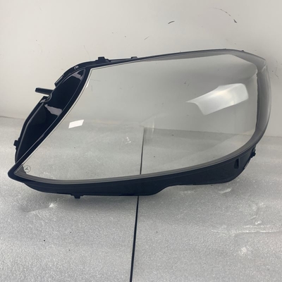 Autres pièces détachées de style automobile Bordure noire Lentille transparente du phare Couverture Pour Mercedes Benz