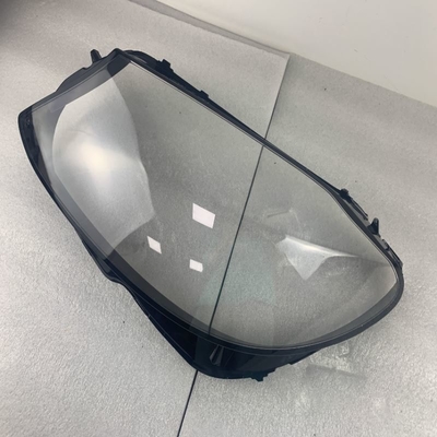Autres pièces détachées de style automobile Bordure noire Lentille transparente du phare Couverture Pour Mercedes Benz