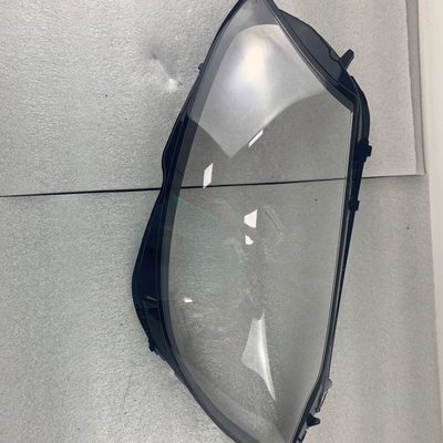 Autres pièces détachées de style automobile Bordure noire Lentille transparente du phare Couverture Pour Mercedes Benz