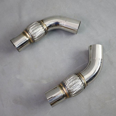 Coupe de tête d'échappement à connexion lisse pour Mercedes Benz CLS55 CLS500 E55 E500