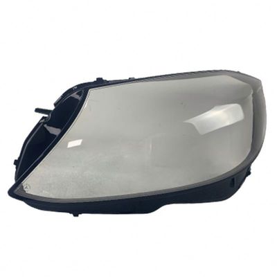 Mercedes Benz W213 Feuille de phare à LED Couverture avec coque en plastique et matériau de surface en verre