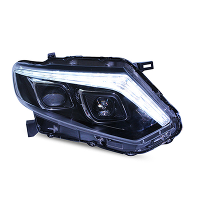 Ensemble de phares X-Trail avec lentille LED modifiée et signal de virage d'eau courante