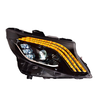 Ensemble de phares LED 12V pour Mercedes-Benz Vito Modifié style Maybach DRL inclus