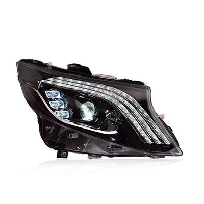 Ensemble de phares LED 12V pour Mercedes-Benz Vito Modifié style Maybach DRL inclus