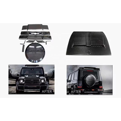 100% testé corps en fibre de carbone sèche pour Mercedes Classe G G63 W464 W463