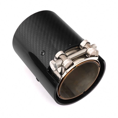 La pointe d'échappement du silencieux en fibre de carbone La pièce automobile ultime pour BMW M2 F87 M3 F80 M4 F82 F83