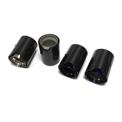 La pointe d'échappement du silencieux en fibre de carbone La pièce automobile ultime pour BMW M2 F87 M3 F80 M4 F82 F83