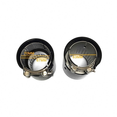 La pointe d'échappement du silencieux en fibre de carbone La pièce automobile ultime pour BMW M2 F87 M3 F80 M4 F82 F83