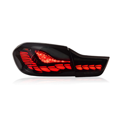 2014-2019 Applicable feux arrière fonctionnant Dragon Scale Style LED pour BMW Série 4 F32