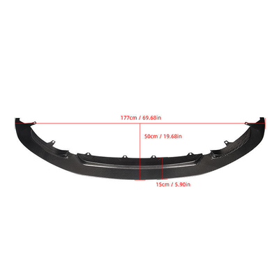 Lips avant en fibre de carbone pour BMW M4 M3 F80 F82