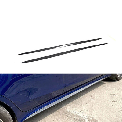 Des jupes noires polie pour Mercedes-Benz AMG GT 53 Sedan 2019-2020