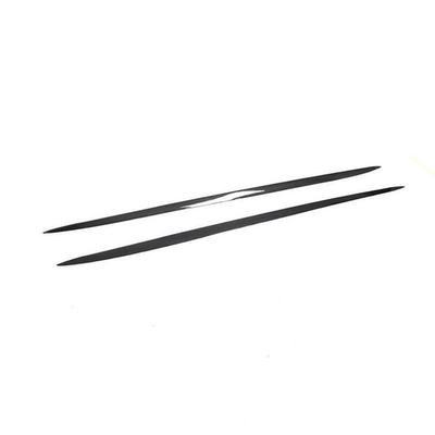 Des jupes noires polie pour Mercedes-Benz AMG GT 53 Sedan 2019-2020