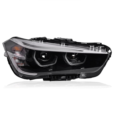 Assemblage de phares 12V Cuillère modifiée Lumière de course diurne Lentille laser LED Pour BMW X1