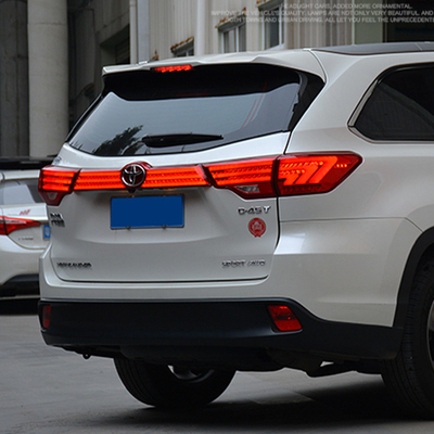 2015-2017 Année d'application Lumière arrière à LED continue modifiée Pour Toyota Highlander