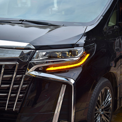 Version japonaise modifiée Feuillants à lentilles LED à trois yeux pour Toyota Alphard Perfect Fit