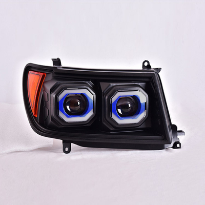 Assemblage de phares à l'aide de lentilles LED modifiées pour Toyota Land Cruiser LC100
