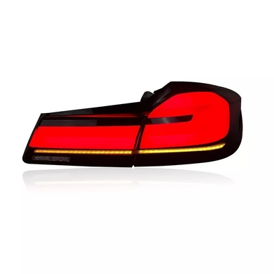 36 W de lumière arrière LED fumée pour BMW Série 5 2018-2021 G30 Installation facile en branche et en jeu