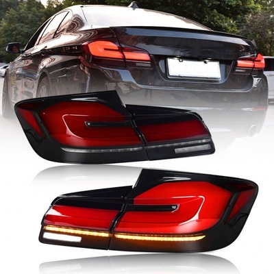 Lumières arrière automatiques de 36 watts pour BMW Série 5 G30 G38 18-21 Assemblage complet de feux arrière à LED Lampes arrière