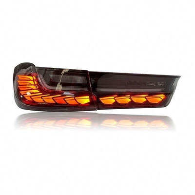 Lampade arrière LED pour voiture BMW Série 3 G20 G28 avec signal DRL et lampe arrière à échelle dragon