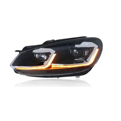 Golf 6 phare 2009-2012 Projecteur LED Lentille Dynamique Signal Drl Accessoires automobiles