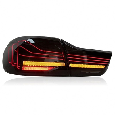 2016-2019 CSL F32 F82 assemblage de feux arrière à LED pour M4 425i 430i 440i Feuil arrière en rouge