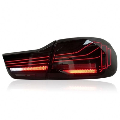 2016-2019 CSL F32 F82 assemblage de feux arrière à LED pour M4 425i 430i 440i Feuil arrière en rouge