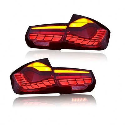 Lumière arrière LED à l'échelle du dragon Modifié pour BMW Série 3 F30 F35 13-15