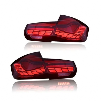 Lumière arrière LED à l'échelle du dragon Modifié pour BMW Série 3 F30 F35 13-15