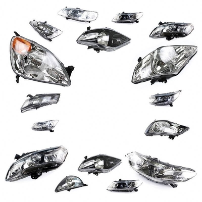 Accord Pièces automobiles Grille de pare-chocs avant Fender Liner phare lampe arrière avec 36 watts