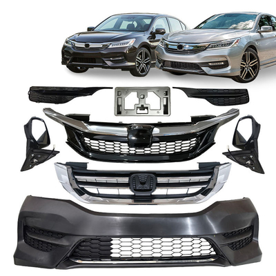 Kit de carrosserie de voiture japonaise Grilles de voiture Lumière de brouillard Cadre Pare-chocs avant Kit pour Honda Accord CR1 CR2