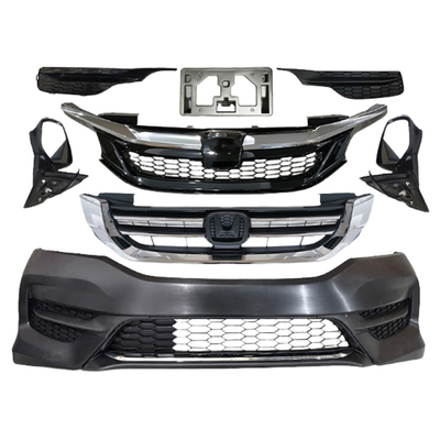 Kit de carrosserie de voiture japonaise Grilles de voiture Lumière de brouillard Cadre Pare-chocs avant Kit pour Honda Accord CR1 CR2