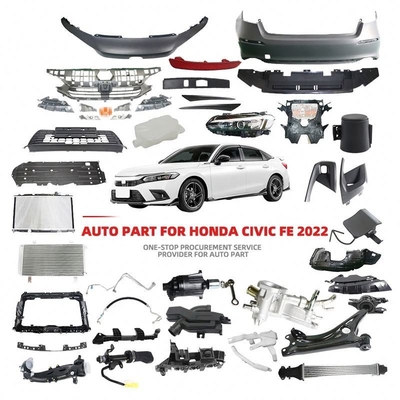Pièce de rechange en plastique pour Honda Civic FE1 FE 11th Gen 2022 2023 Matériau en aluminium