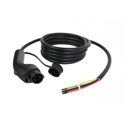 Station de recharge de véhicule électrique 16A EV avec écran et câble de recharge 3x14AWG 18AWG