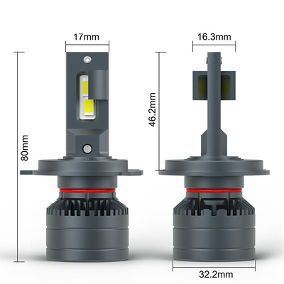 105W H4 H7 9005 9006 CSP phares LED ampoule 18V H1 H4 H11 20000Lm pour le remplacement de voiture
