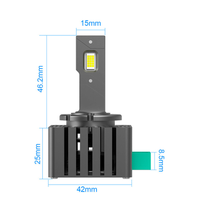 42V Car Light Automobile D1 D5 ampoule à phares LED avec température de couleur 4500-6500K