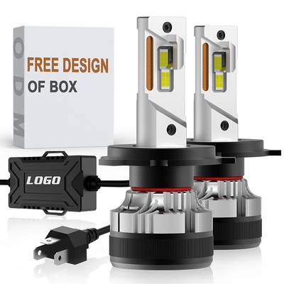30000LM Automatique d'éclairage à LED phare H4 H8 H7 9005 ampoule phare avec ventilateur 130W