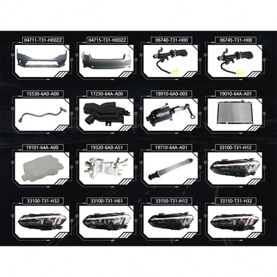 Les kits de carrosserie pour Honda Civic Fe 2020 2021 2022 2023 doivent être remplacés/réparés directement.