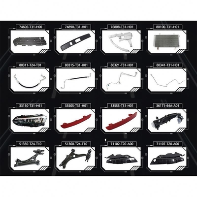 Les kits de carrosserie pour Honda Civic Fe 2020 2021 2022 2023 doivent être remplacés/réparés directement.