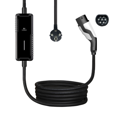 16A Type 2 à Type 2 câble de recharge EV avec 5M TPU câble de veste Spécifications 5x6.0mm2 2x0.5mm2