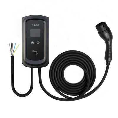 5M Type 2 TPU Jacket Chargeur EV pour voiture électrique avec affichage LED et norme d'interface Type2
