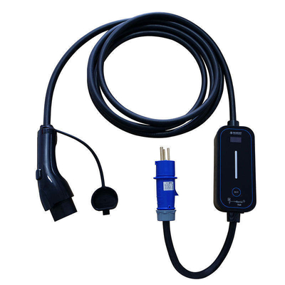 Chargeur EV portable Type2 7Kw 32A Gb/T 5M câble avec fréquence d'entrée 50Hz ou 60Hz