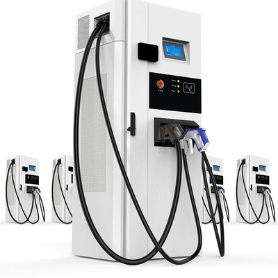 60 kW/120 kW/180 kW CCS1 CCS2 Chargeur de voiture électrique DC Station de recharge rapide EV pour Tesla