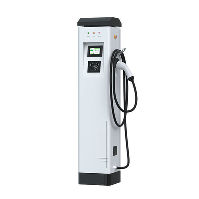 Type 1/Type 2 Standard d'interface 22 kW chargeur EV avec pose au sol et paiement Pos