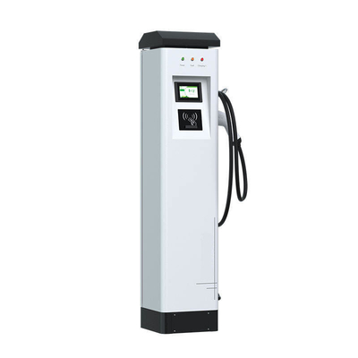 Chargeur de voiture 22 kW Type 1/Type 2 Chargeur rapide étage station de charge debout avec paiement Pos