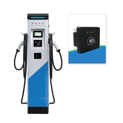 64A Courant de sortie Type1/Type2/Gbt Chargeur Ev Véhicule électrique Station de recharge Ev avec Pos