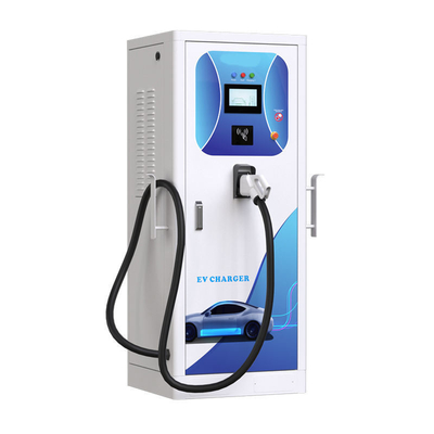 Fabrication d'une station de recharge intégrée de chargeur EV de 150A/200A 60Kw Dc avec CCS1 et CCS2