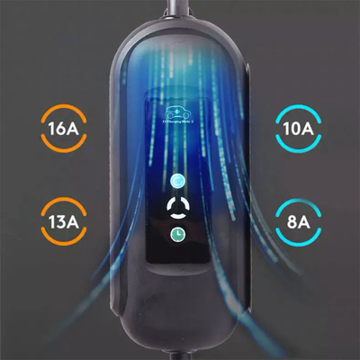 Chargeur de voiture électrique de 11 kW 380V-400V AC avec sortie réglable de 16A et écran LCD