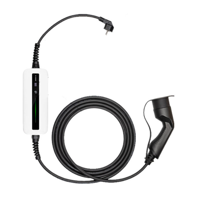 SAE J1772/IEC62196 Chargeur portable de véhicules électriques de 3,6 kW standard et solution de charge abordable