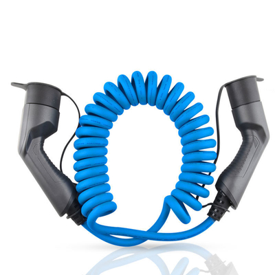 16A 32A Tpu personnalisé de type 2 à type 2 connecteur Ev câble de charge Ev et IP54